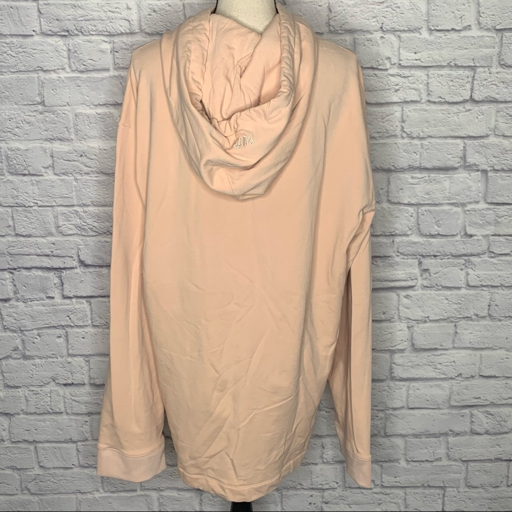 Puma x Fenty Oversized Pink Long Sleeve Graphic Hoody - Picture 6 of 16